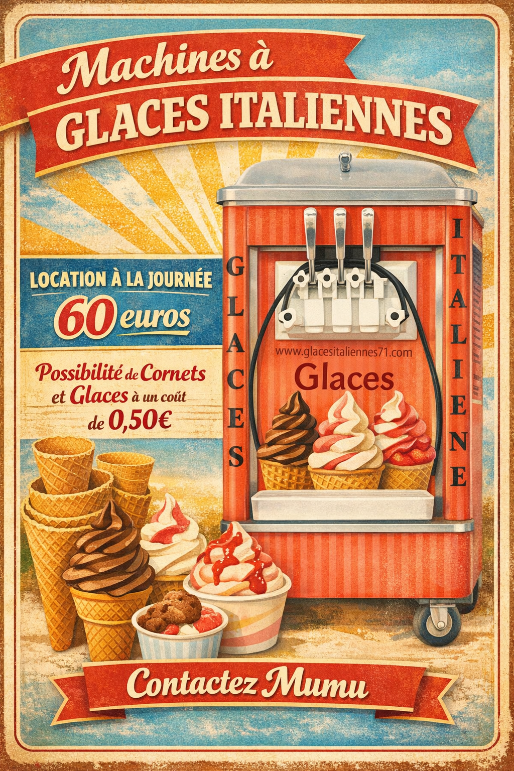Machines à glaces italiennes
